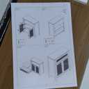 GAOMON Modern Rattan Sideboard Buffet Storage Cabinet with Doors, Boho Narrow Accent Credenza Cabinet with Storage Coffee Bar Console Table for Kitchen, Entryway, Living Room, Dining Room (Caramel Oak)