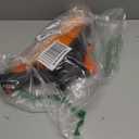 LivTee 32" Extendable Ice Scraper & Snow Brush for Car Windshield, 360° Rotating Snow Removal Tool for Cars, Trucks & SUVs, Automotive Winter Essentials & Car Accessories for Men, Orange