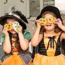 Max Fun 300pcs Halloween Spider Rings for Kids Party Favors 1.96 Plastic Spider Rings Bulk for Kids Costume Accessories Party Decorations Supplier (Multicolor)