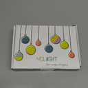 Color Changing Wishing Ball Curtain Lights, 9.8 x 3.3 FT RGB LED Fairy Light with Remote App Control, Music Sync Window Backdrop Wall Hanging Lights for Bedroom Party Halloween Christmas Decoration