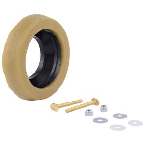 2 x Eastman 40007 Toilet Bowl Wax Ring Set, 4 inch x 3 inch, 2 Pack