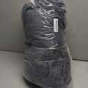 yescool Wearable Blanket Hoodie, Flannel Sherpa Fleece Blanket Sweatshirt for Adults Women Men,One Size Fits All (Grey)