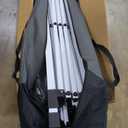 HOTEEL 10x20 Pop Up Canopy with 6 Sidewalls, One-Push Setup Canopy Tent with 8 Windbreak Poles, Waterproof Shade 10x20, Outdoor Canopies for Parties, Weddings, Camping, Patios (Black)