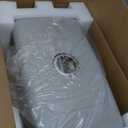 31 Inch Undermount Kitchen Sink Stainless Steel-Bokaiya 31x18 Stainless Steel Kitchen Sink Single Bowl 16 Gauge Large Corner Under Mount Sinks with Dish Grid (Brushed Nickel)