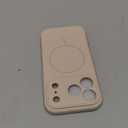 Miracase Magnetic for iPhone 17 Pro Case, Compatible with MagSafe, Integrated Silicone Camera Control Cover, 3.0mm Thicken Shockproof Drop Protection Phone Case for 17 Pro,Sand