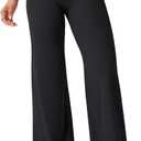 YEOREO Workout Leggings Womens No Front Seam Straight Leggings 29"/ 31.5"/ 33"/ 35" High Waist Buttery Eddiy Gym Yoga Pants (X-Small, Black)