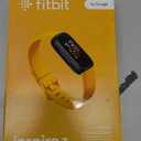 Fitbit Inspire 3 Health &-Fitness-Tracker with Stress Management, Workout Intensity, Sleep Tracking, 24/7 Heart Rate and more, Morning Glow/Black, One Size (S & L Bands Included)