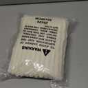 Simmore Decorative Throw Pillow Covers 20x20 Set of 2, Soft Natural Plush Flannel Double-Sided Fluffy Couch Pillow Covers for Sofa Living Room, Cream White