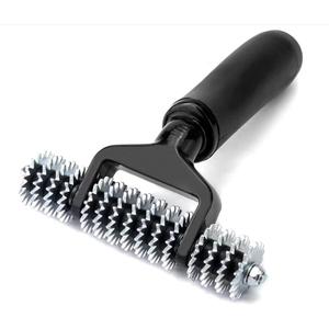 Zimpty ZY393 Seaming Roller Seaming Spiked Star Grooming Carpet Pile Roller