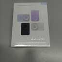 Wireless Portable Charger for Samsung, 5000mAh Ultra Slim Power Bank with Innovative Electric Suction Cup, Compatible with iPhone and Android Cell Phone, Support 22.5W USB-C PD Fast Charging, Blue