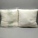 Oubonun 22 x 22 Pillow Inserts Set of 2 - Square Decorative Throw Pillows for Couch Bed Sofa Living Room 100% Polyester Filling Beige 22 Inch Pillows