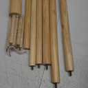 Coat Rack, Freestanding Coat Rack with 8 Hooks and 3 Adjustable Size Tree Coat Racks for Bedroom, Hallway, Entrance, Office, for Hats, Coats, Scarves, Handbags (1 PC, Natural)