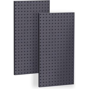 Ultrawall 2 Pcs Metal Pegboard Wall Panels, Peg Boards for Garage Tool Storage