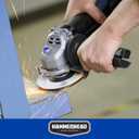 Hammerhead 6-Amp 4-1/2 Inch Angle Grinder with 3 pcs Grinding Wheel HAAG060
