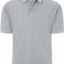 Polo Shirts for Men, Summer Sports Short Sleeve Moisture Wicking Dry Fit Activewear Golf Shirts for Men, Sizes S-3XL (Gray, XL)