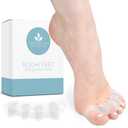 Mind Bodhi Toe Separators/Toe Spacers - For Men and Women - Correcting Bunions and Restoring Toes to Their Original Shape - Regular Size – Clear