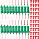 Xuhal 20 Pack 50W 6ohm Load Resistor Turn Signal LED Kit Fix Fast Flash Blink Error Code Flickering Resistor for LED Lights Bulb Headlights Tail Light License Plate DRL(Green)