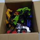 Construction Truck Toys for Toddlers: Push Go Truck Sandbox Excavator Toy Trucks Vehicles Snow Plow Toy Truck Bulldozer Road Roller Birthday Gift for 3 4 5 6 Years Old