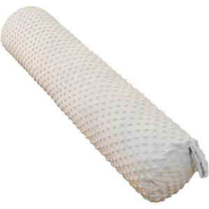 Cylindrical Cervical Neck Roll Pillow, Bolster Pillow, Lumbar Support Long Support for Sleeping | Bolster for Bed, Couch, Legs, Back and Yoga(Light Blue, 100cmx18cm)