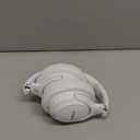 BERIBES Bluetooth Headphones Over Ear, 65H Playtime and 6 EQ Music Modes Wireless Headphones with Microphone, HiFi Stereo Foldable Lightweight Headsets, Deep Bass for Home Office Cellphone PC Ect. (White)