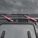 RT-TCZ for Jeep JL Windshield Wipers Arm Cover Trim Cowls for Jeep Wrangler JL Gladiator JT 2018 up Pink Exterior Accessories 2pcs