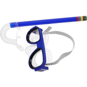 Yardwe 1Set Snorkeling Gear Fog Diving Mask Leak Silicone Tube Swim Goggles for Pool Parks Comfortable Fit for Ages