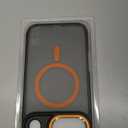 Magnetic 3 in 1 for iPhone 17 Pro Max Case, [Omni-Directional Protection] with 1x Screen Protector + 1x Camera Cover, [Seamless Work with Magsafe] Protective Case for iPhone 17 Pro Max Cosmic Orange