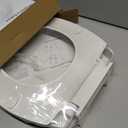 Elongated Toilet Seat 18.5" - Soft Close, Durable PP Toilet Seat, Easy Installation & Removal, Fits Most Toilet Bowls