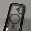 Miracase for iPhone 17 Case 6.3'', Full-Body Bumper Military Drop Protection Outdoor Phone case with Built-in Glass Screen &Camera Control,Easy Installation,No Gap,Compatible with MagSafe,Black