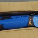 LET'S CAMP Folding Stadium Seat Bleacher Chair with Cup Holder, Mesh Bag and Hide Hooks, Portable Stadium Chair with Back and Cushion