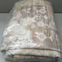 DEXI 6x9 Vintage Area Rugs for Living Room, Washable Rug for Bedroom, Beige
