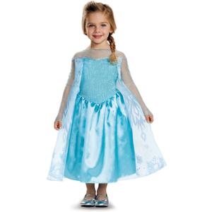 Elsa Toddler Classic Costume, Official Disney Frozen Halloween Costume (2T)