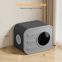 ONBRILL Outdoor Cat House Weatherproof with Dual Ventilation Windows