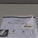 Cooling Pillowcases Standard Size Set of 2, Viscose Derived from Bamboo for Hot Sleepers, Soft & Silky Pillow Covers with Envelope Closure (Sand 2 Pack, 20x26 inches)