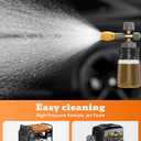 Foam Cannon for Pressure Washer, Car Wash Foam Gun Kit, Tool Daily Foam Cannon with 1/4 Inch Quick Connector, Soap Cannon for Pressure Washer, Car Foam Sprayer