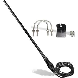 Retevis Heavy Duty Mobile Radio Antenna, Dual Band UHF/VHF Antenna, 1 Pack