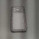 Cavdycidy Designer Compatible with iPhone 17 Pro Max Bling Clear Case for Women,Cute Glitter Phone Case with Sparkle Rhinestone Diamond Camera ProtectionAirbag Anti-Fall Crystal Hard Cover for Girl