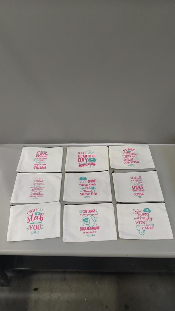 10 PCS Nurse Bag Nurse Survival Kit Cosmetic Bag Nurse Gift for RN