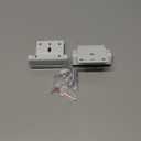 Door Lock for Front Door Kids Safety - Home Security Door Reinforcement Locks Child Proof for Doors Latches for Top of Inside Childproof Flip for Night Bedrooms Apartment Add Extra Lock