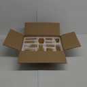 Bud Vases Set of 12, Glass Bud Vases in Bulk, Small Flower Vases for Centerpieces, Mini Vintage Vase for Wedding, Home Table Decor, Christmas, Party Decoration, Gold Amber