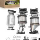 Catalytic Converter Compatible with Honda Pilot 2009-2015, Honda Accord 2008-2017, Honda Odyssey 2010-2019, 2010-2020 Acura MDX, Catalytic Convertor W/Gasket EPA Compliant