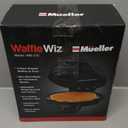 Mueller Heart 5 Waffle Maker, Waffle Iron, Adjustable Browning Control & Nonstick, Cool Touch Handle, Easy to Clean, Small Kitchen Appliances
