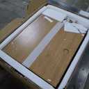 Fluted Nightstand with Charging Station, Mid Century Modern Fluted Nightstand, Wooden Night Stand, Modern End Table with Curved Corners