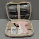 Mini Stitch Gun for Clothes, Mini Clothing Stitcher Sewing Gun with Case, Speedy Clothing Quick Stitch Gun Stitchy Fixer, Tagging Gun Kit with 5000 Fasteners and 6 Needles, Blush Pink