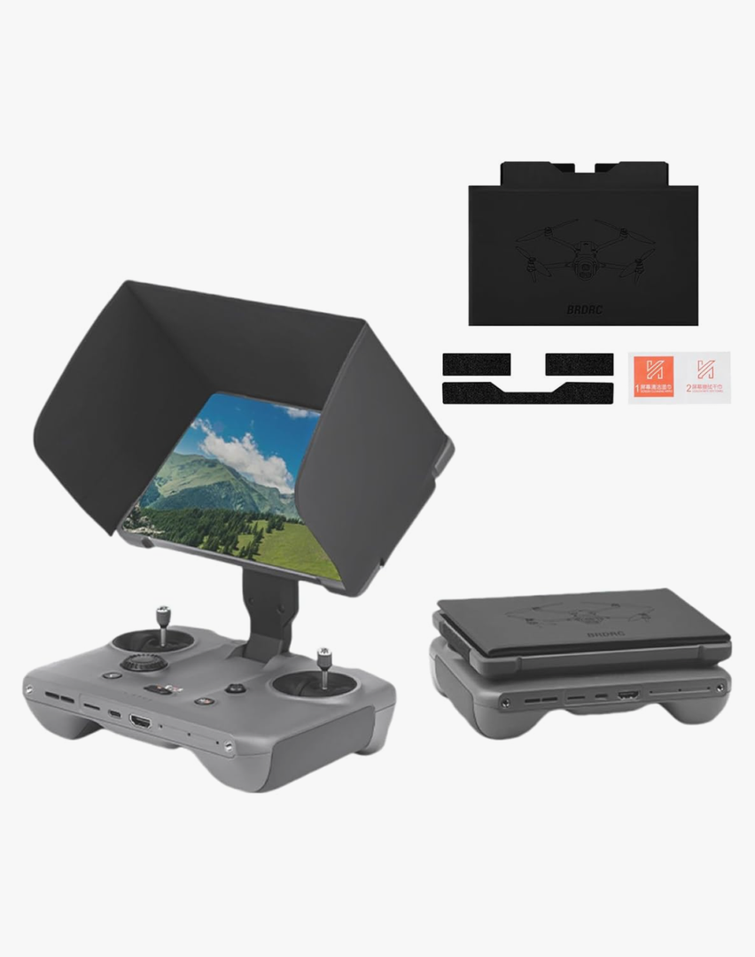 Honlyn Sun Hood for DJI Mavic 4 Pro, for DJI RC Pro 2 Remote Control Sunshade, Folding Sunshade Holder Drone Accessories