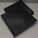 2 Pack Display Shelves for Building Bricks, Display Case Compatible with All Toy Block Brands -Acrylic Floating Shelf Display with Brick Building Baseplate, Figure Display Cabinet Wall Mount (Black)