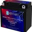 Mighty Max Battery YB9A-A -12 Volt 9 AH, 130 CCA, Rechargeable Maintenance Free SLA AGM Motorcycle Battery