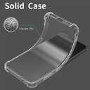 Case for ZTE Blade A54 4G Cute Case, Clear Flexible Bumper TPU Soft Rubber Silicone Cover Phone Case for ZTE Blade A54 4G Crystal Clear