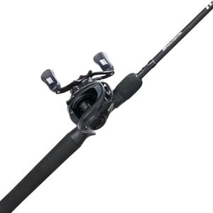 Abu Garcia Max SX Low Profile Baitcast Reel and Fishing Rod Combo, 7' - Medium Heavy - 4 - Right