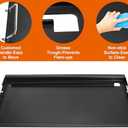 Full-Size Griddle Inserts for Charbroil Performance 6 Burner Grill, Flat Top Griddle for Charbroil Grill 463245917 463238218 463276517 466245917, 463347017, Replace for G470-0002-W1 G470-0003-W1